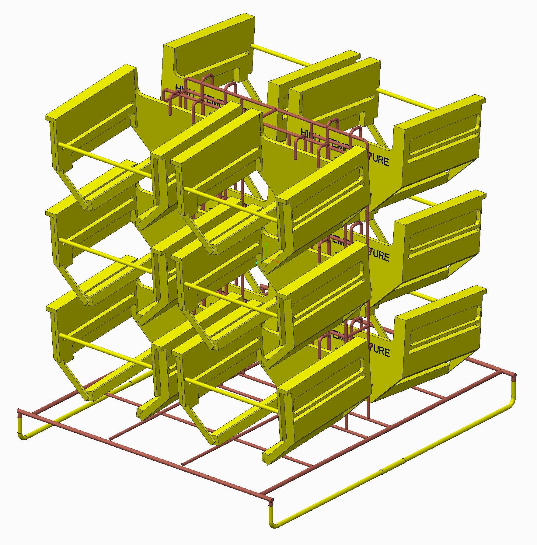 Rack, HTC 8010/8020/8030 Rack - ASM high temp cassettes