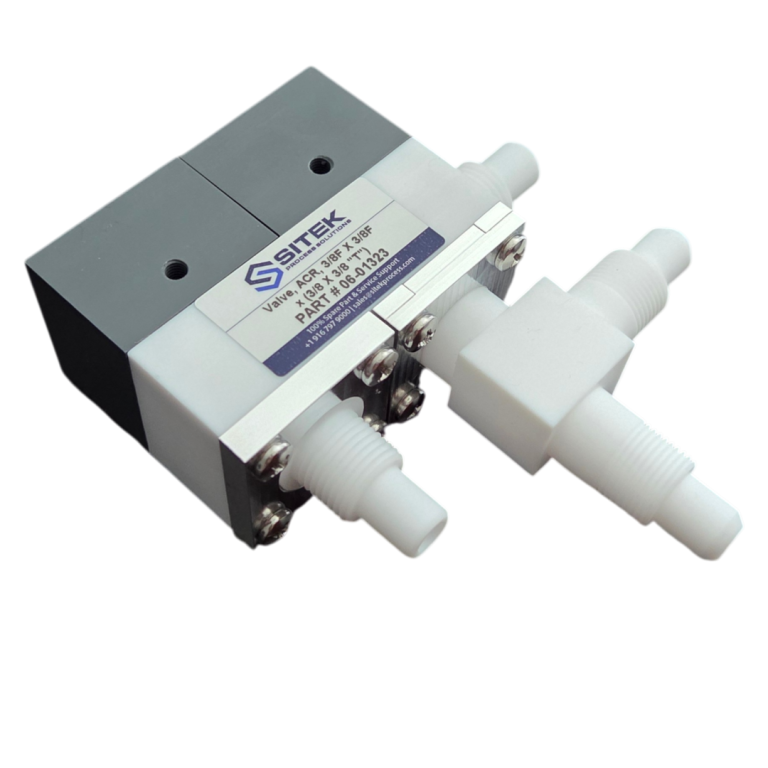 ACR Valve (3/8"F X 3/8"F x T-Branch) for DI Water on SITEK & Semitool SRDs