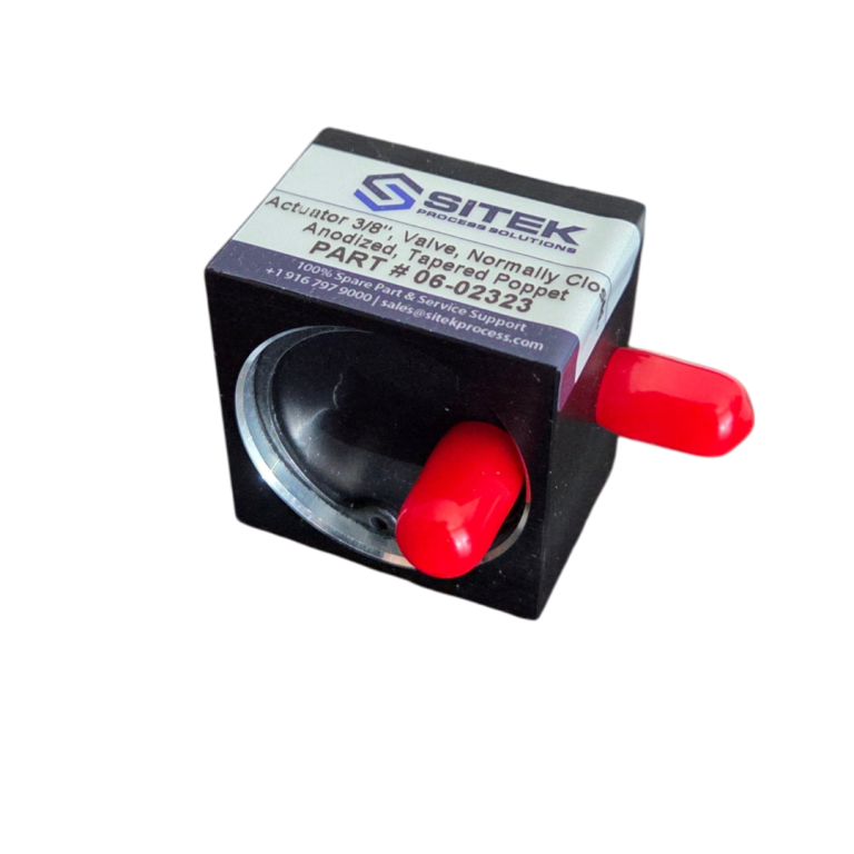 3/8" Valve Actuator for SITEK & Semitool SRDs & SST/SAT