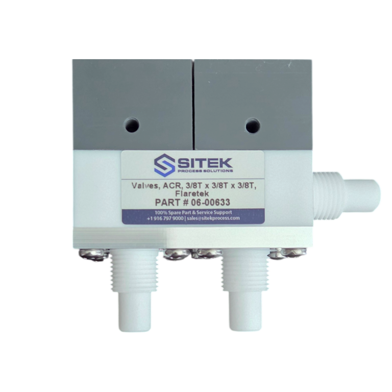 ACR Valve (3/8"T x 3/8"T x 3/8"T) for DI Water on SITEK & Semitool SRDs