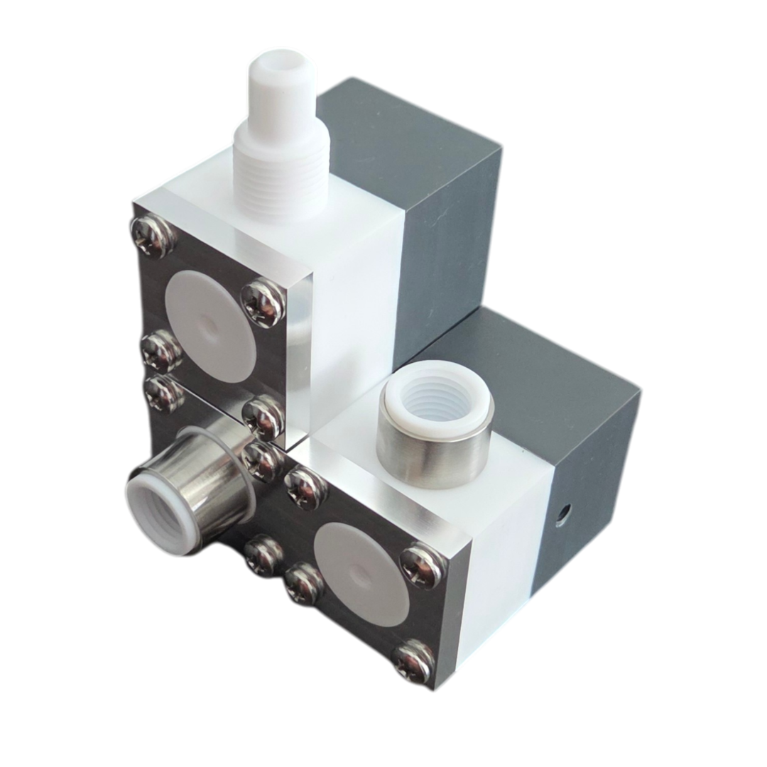 N2 Purge Saver Valve (3/8"F x 1/4"FNPT x #10-32 UNF) for SITEK & Semitool SRDs