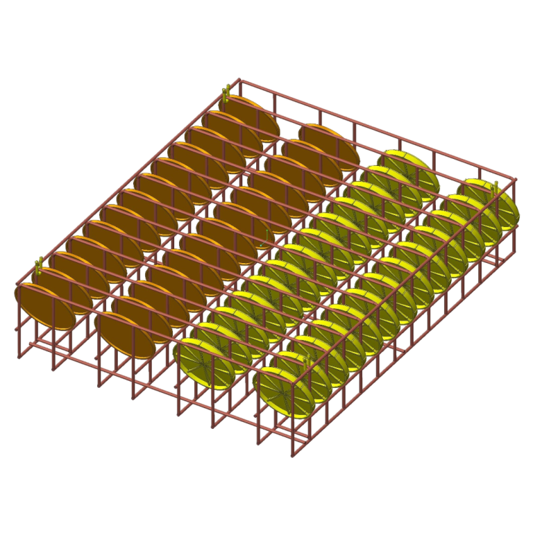 3 inch box washer rack