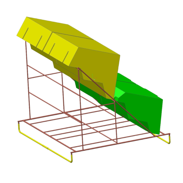 Box Washer Rack for 8" Storage Box (Empak HA-200)