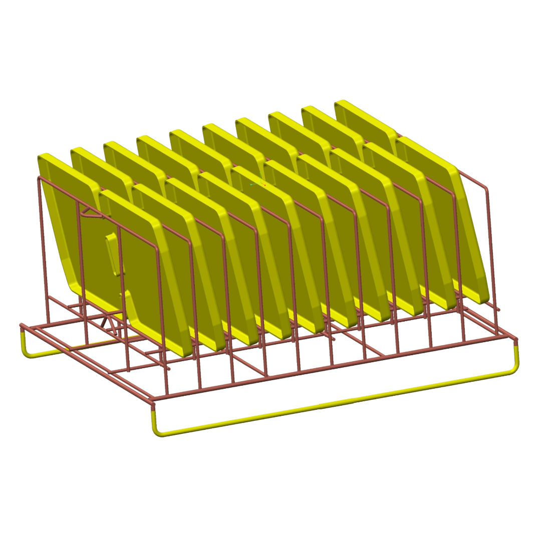Box Washer Rack for Pozzetta