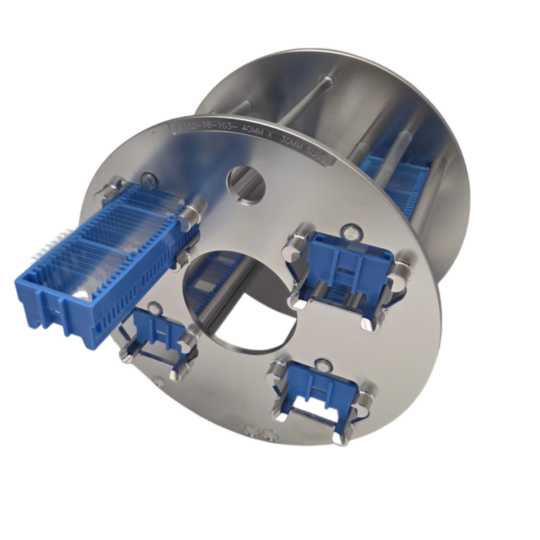 Custom 4-Position Rotor for Glass Slides