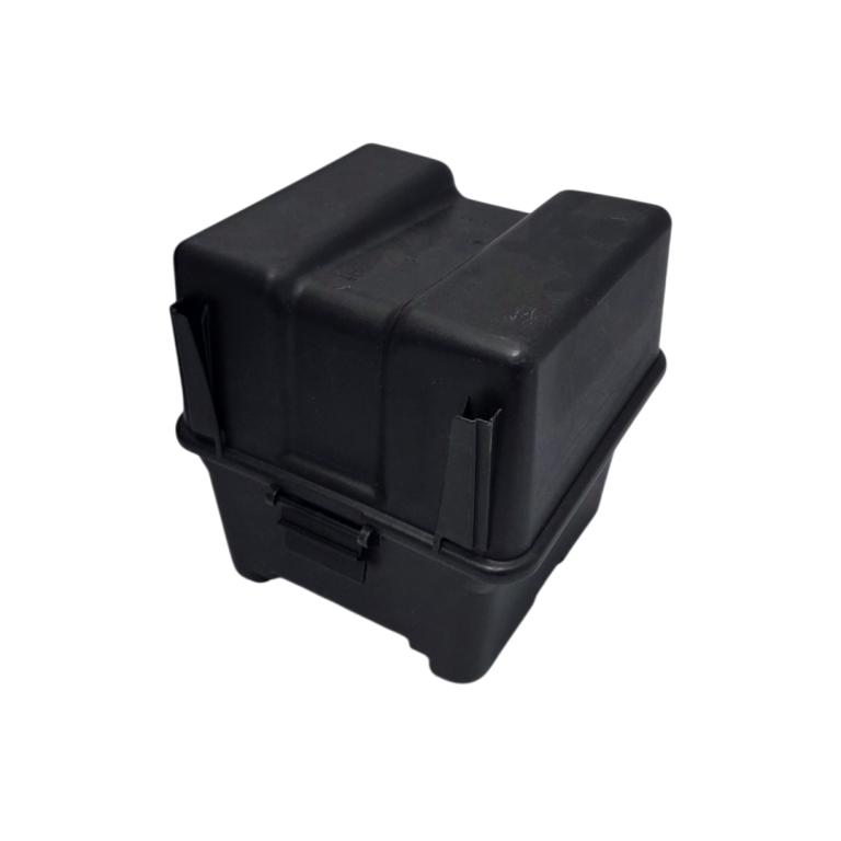 ENT-E160-60-103-69F02 Entegris/Fluoroware Storage Box, Flip Snap, 6" / 150mm, Black
